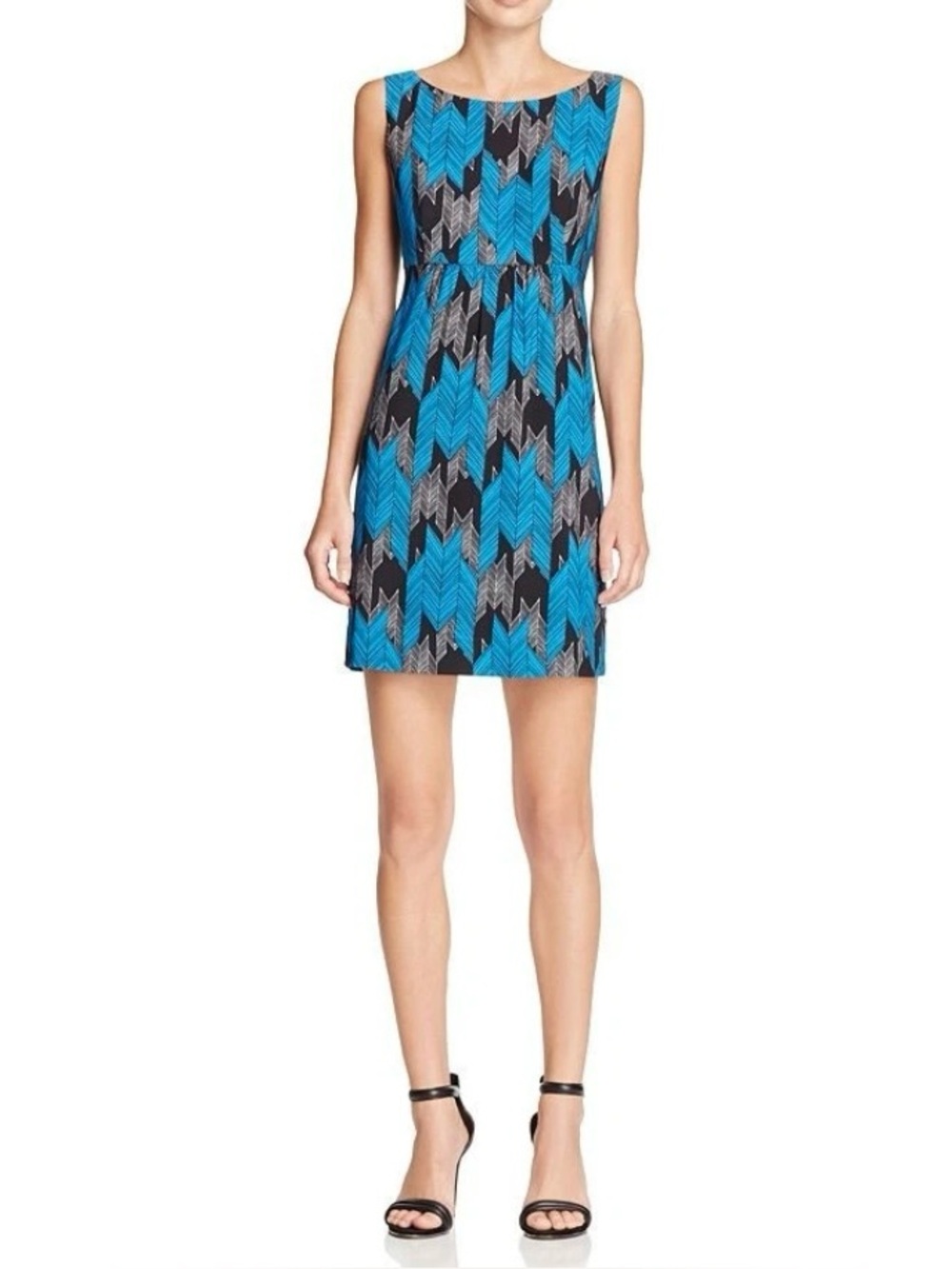 NWOT Milly Lyla Graphic Chevron Dress